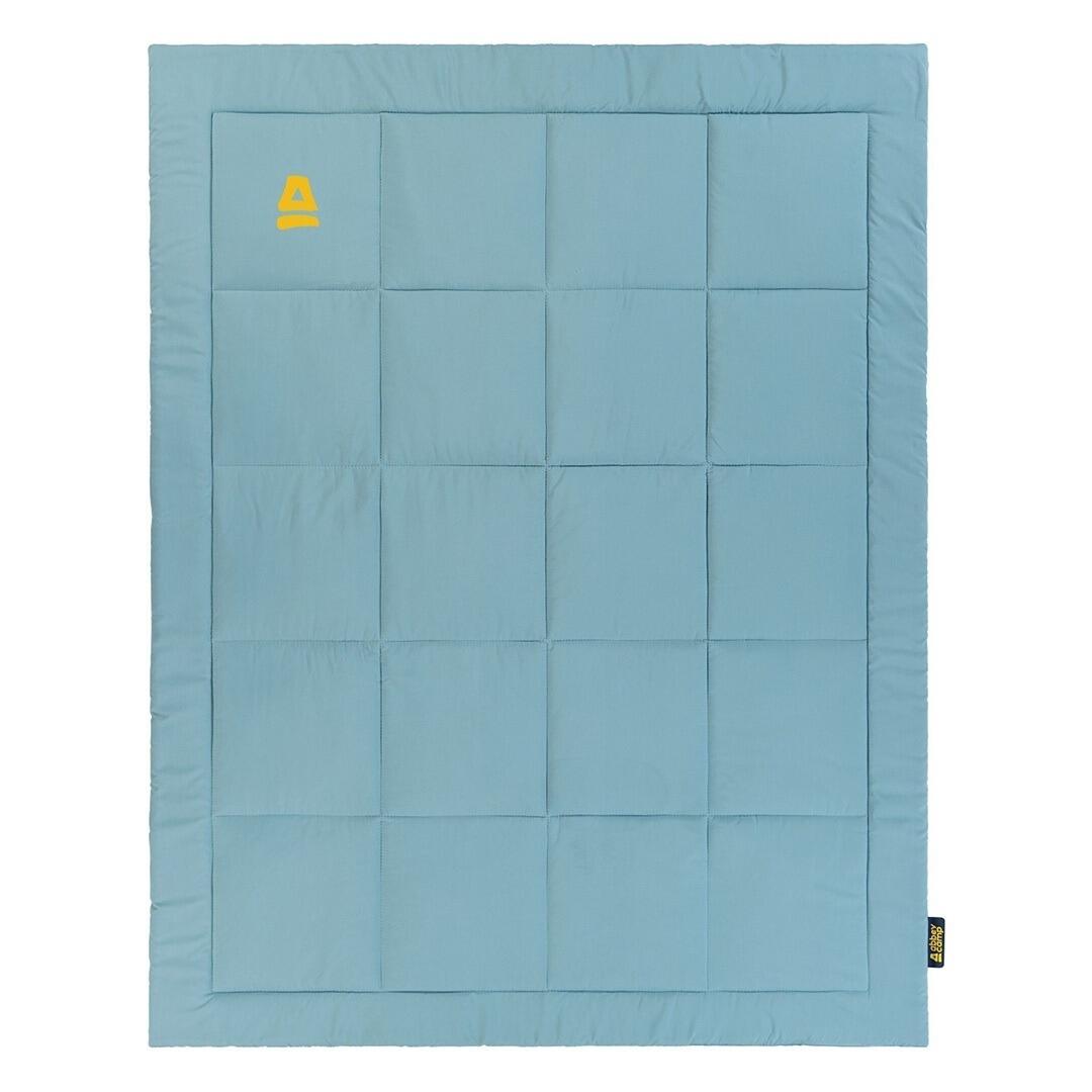 Manta de picnic / Manta - Forrada - 180 x 140 cm - Azul claro 2/4