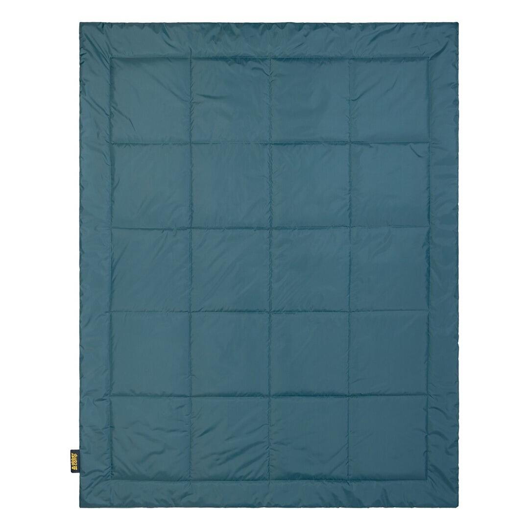 Manta de picnic / Manta - Forrada - 180 x 140 cm - Azul claro 3/4