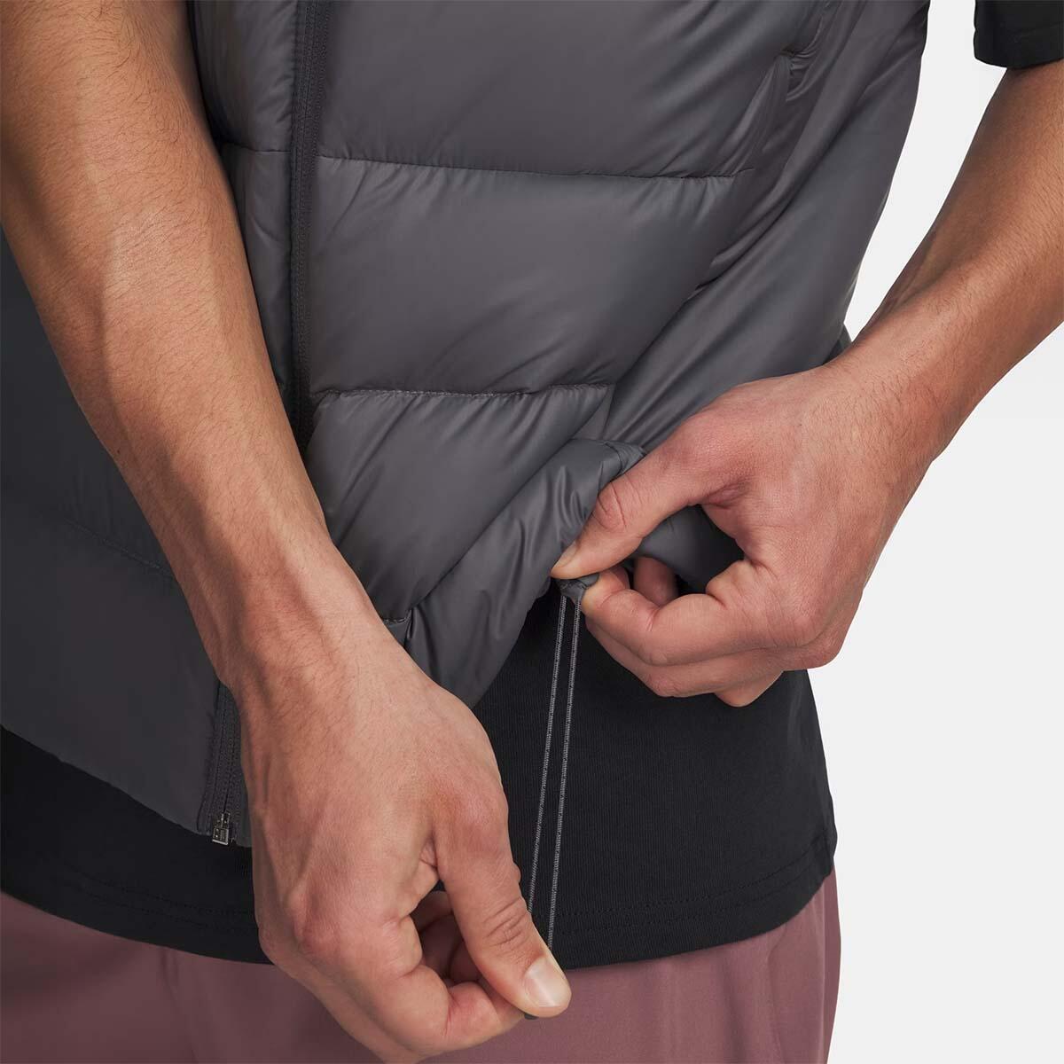 Doudoune sans manches en duvet UA Legend Grise pour homme 4/7