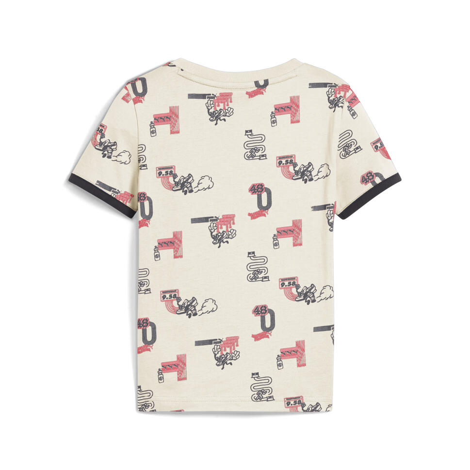 Dziecięca koszulka Little Runners PUMA Alpine Snow White