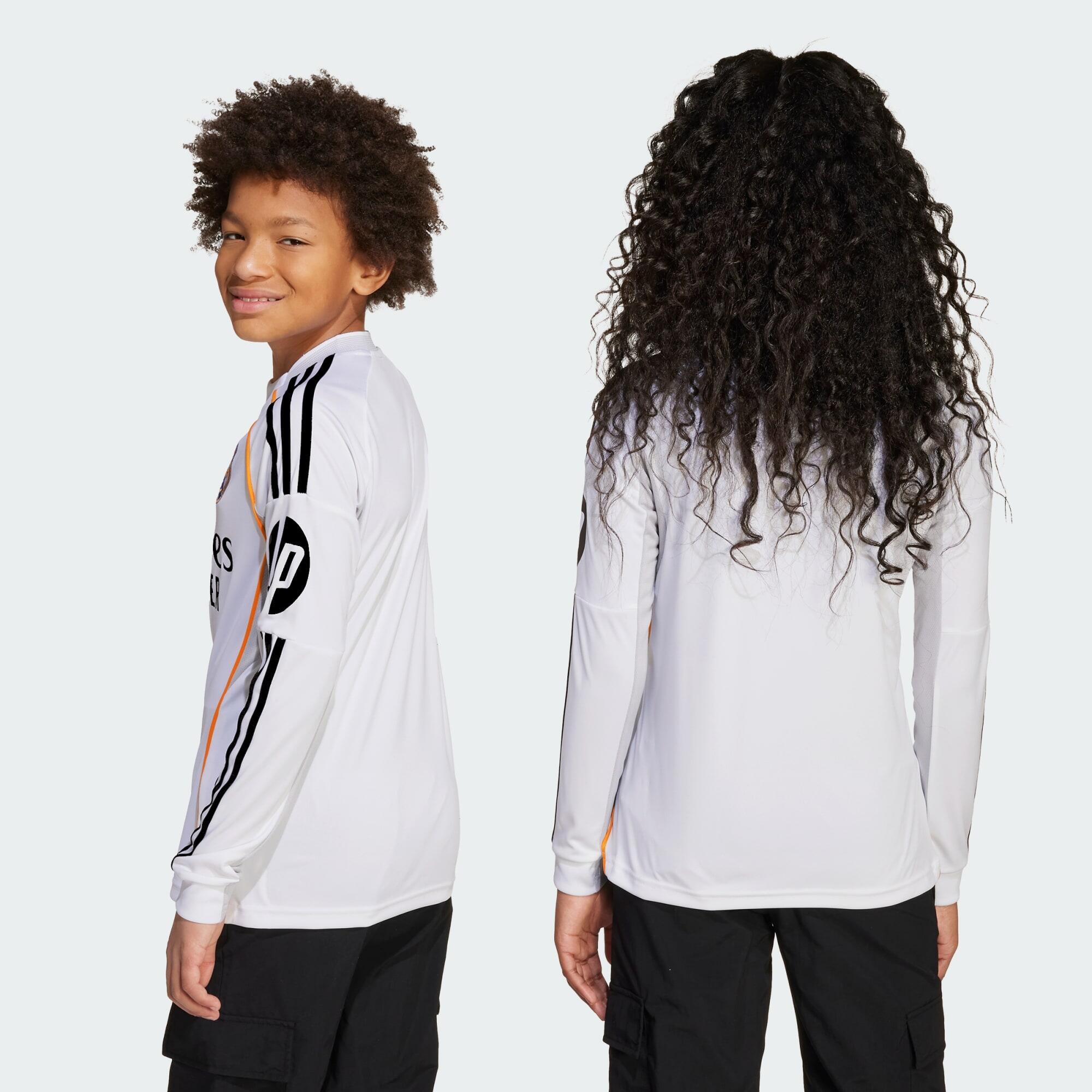Maillot Domicile manches longues Real Madrid 25/26 Enfants 3/6