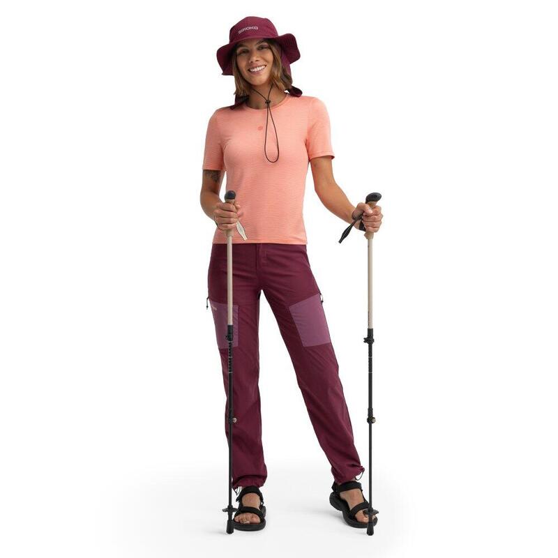 Femei cu mânecă scurtă t-shirt Clarity Pink Roz