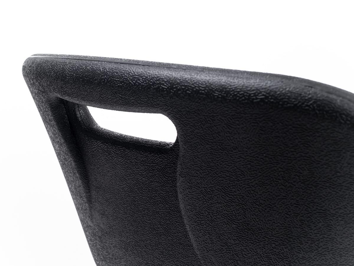 Sedia pieghevole Masi - Set da 4 in nero - Altezza seduta 45 cm - Leggera 5/7