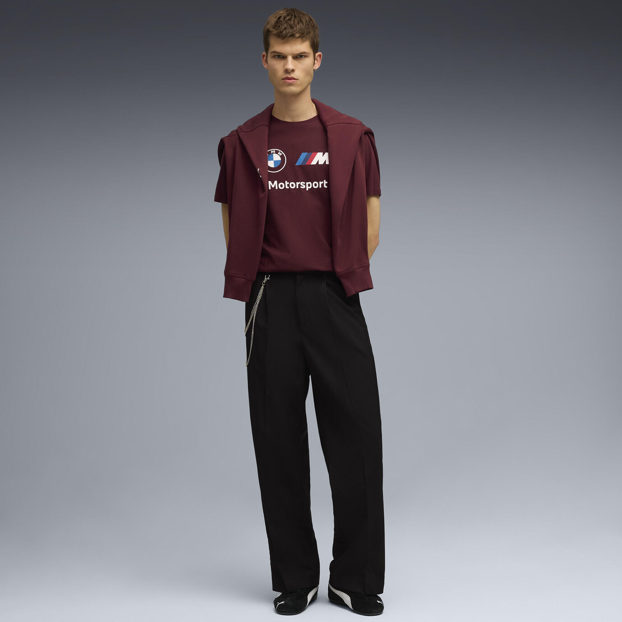 T-shirt BMW M Motorsport Essentials Logo da uomo PUMA 4/7