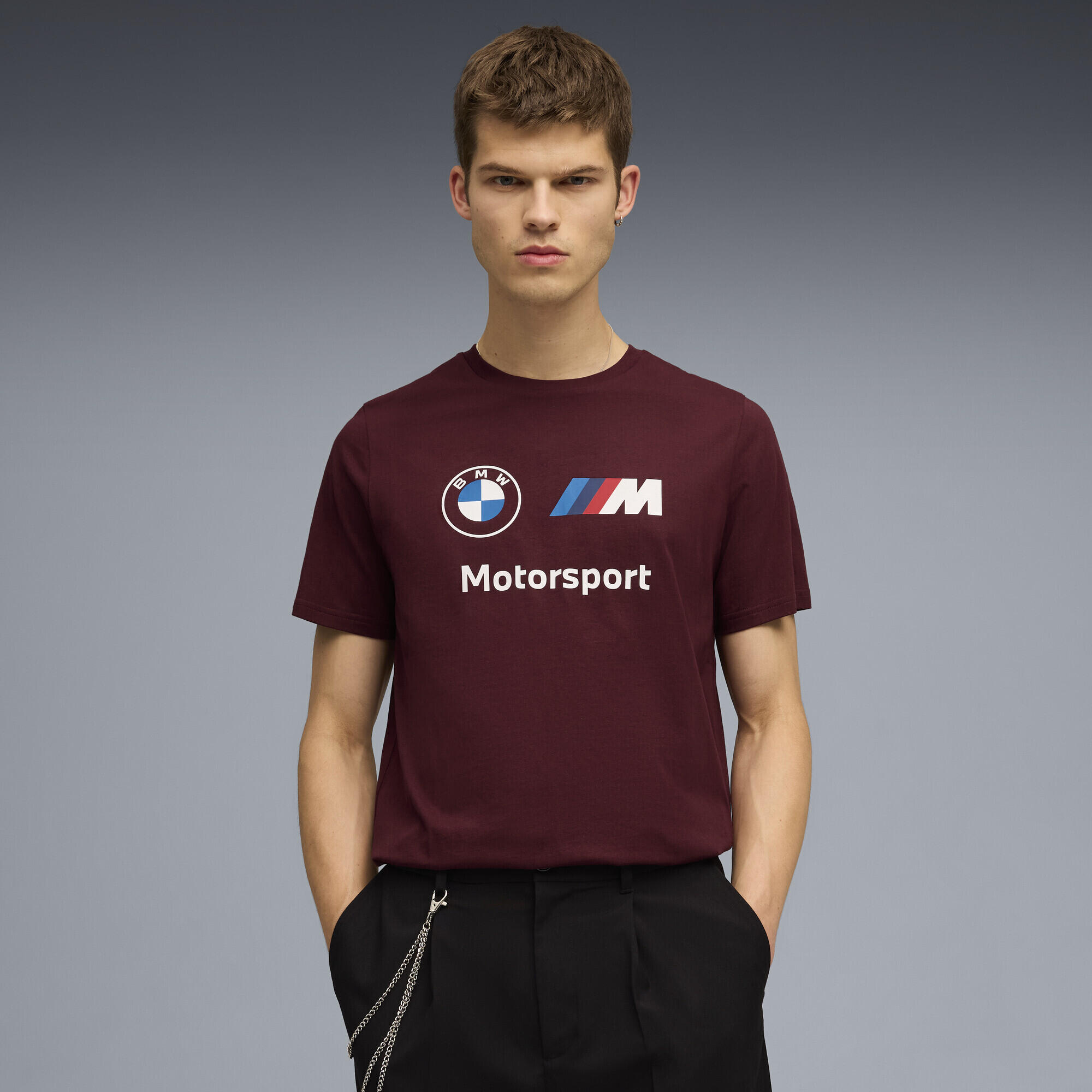 T-shirt BMW M Motorsport Essentials Logo da uomo PUMA 2/7