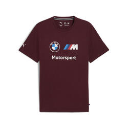 T-shirt BMW M Motorsport Essentials Logo Homme PUMA Blue Wash