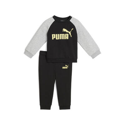 Minicats essentials raglan crew set voor peuters puma
