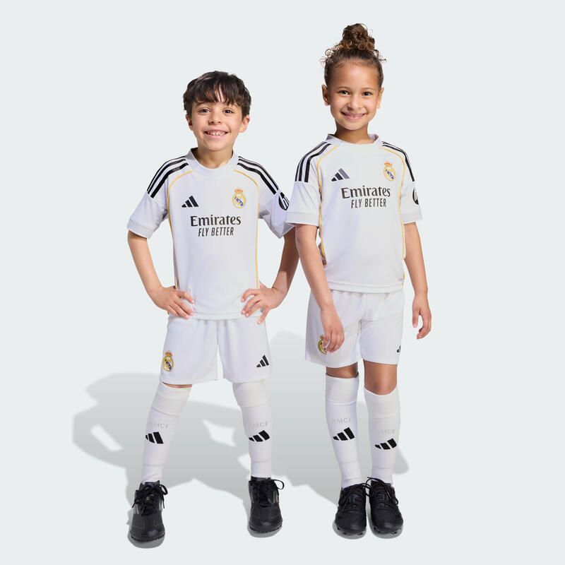 Real Madrid 25/26 Home Mini echipament pentru copii