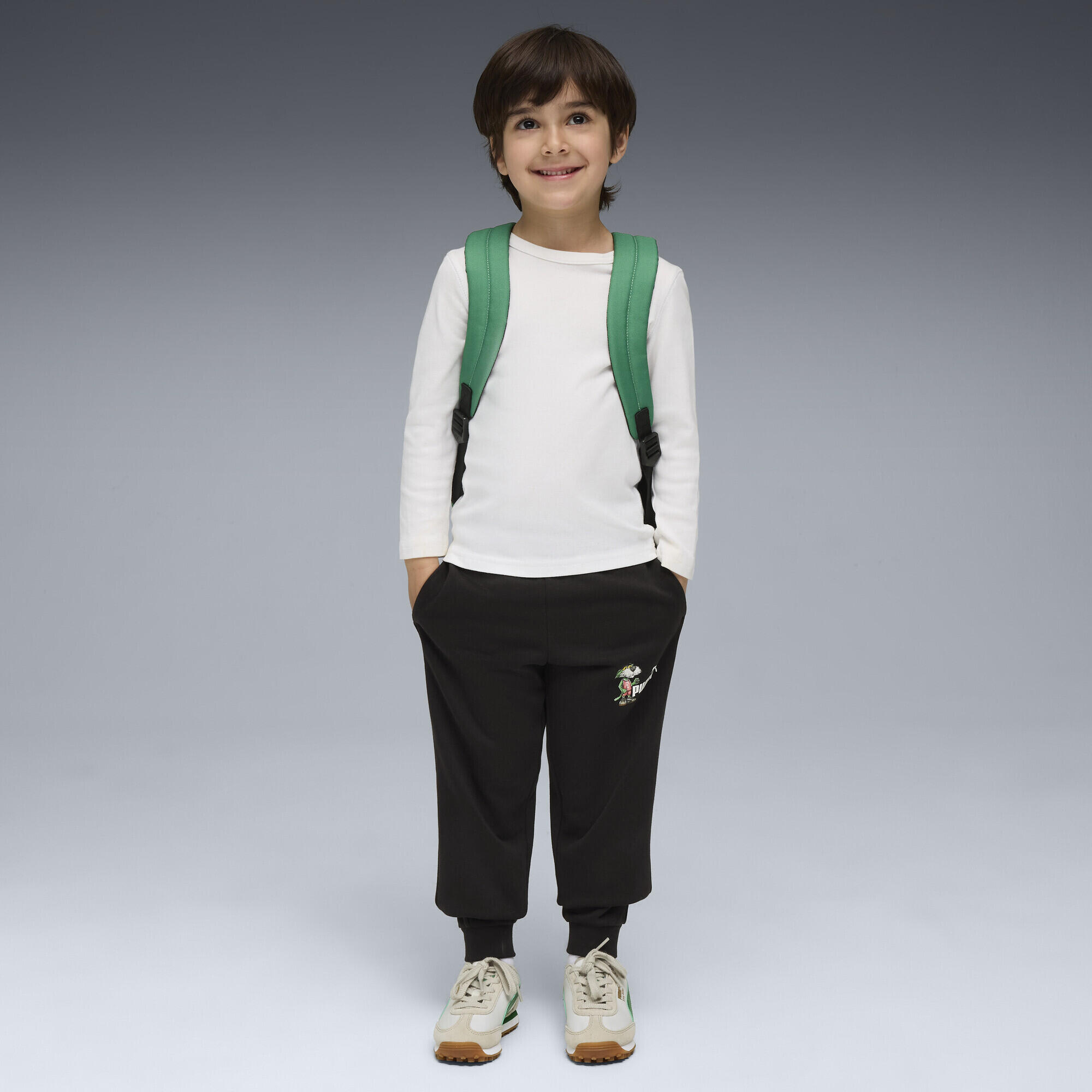 Calças infantil cós elástico punhos canelados Super Puma PUMA 4/5