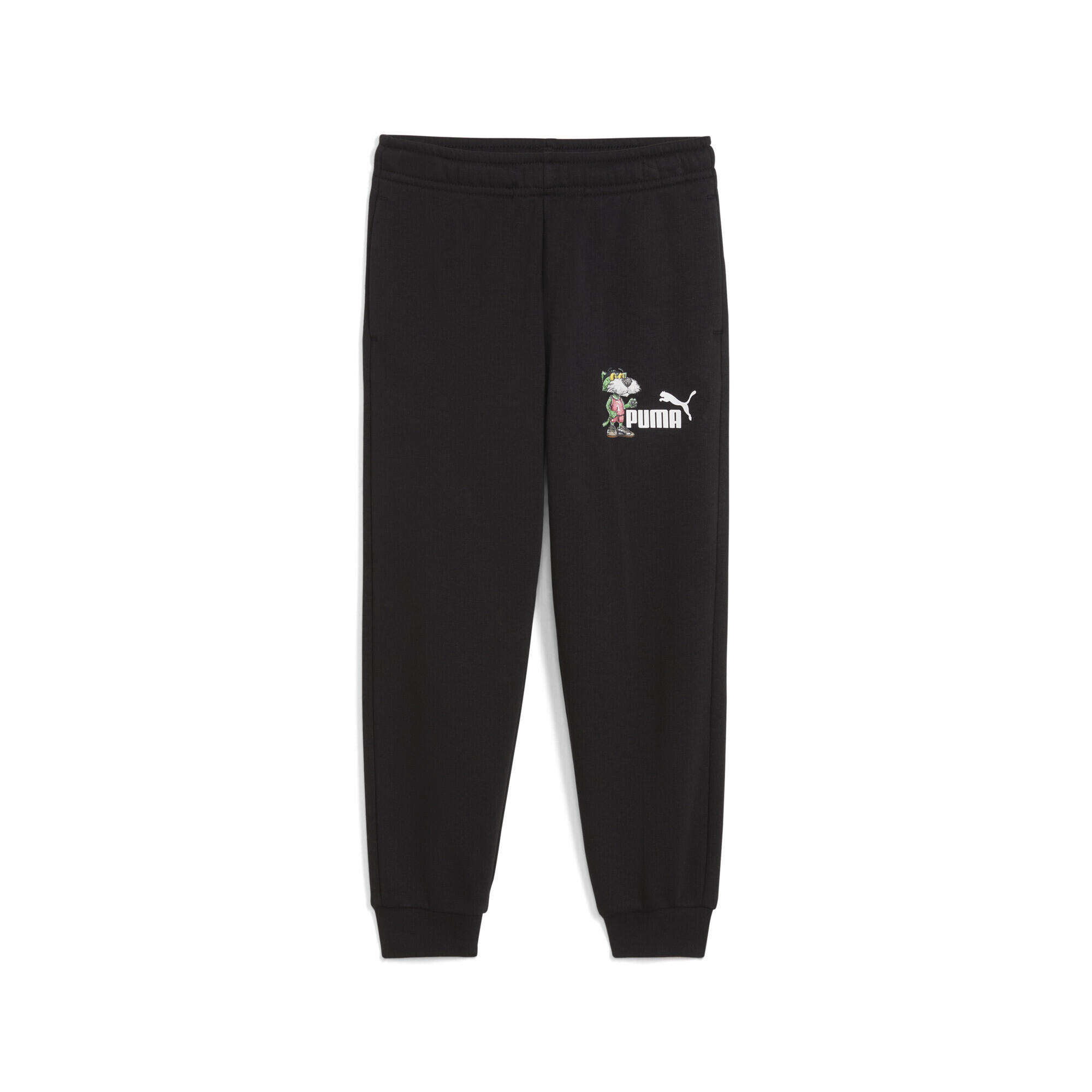 PUMA Pantaloni della tuta Super PUMA per bambini PUMA Black