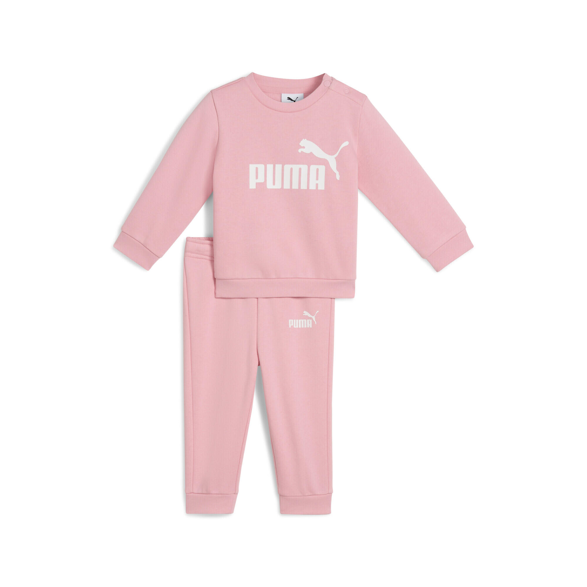 PUMA Essentials Minicats Crew Jogginganzug Kinder PUMA Pinkscape Pink