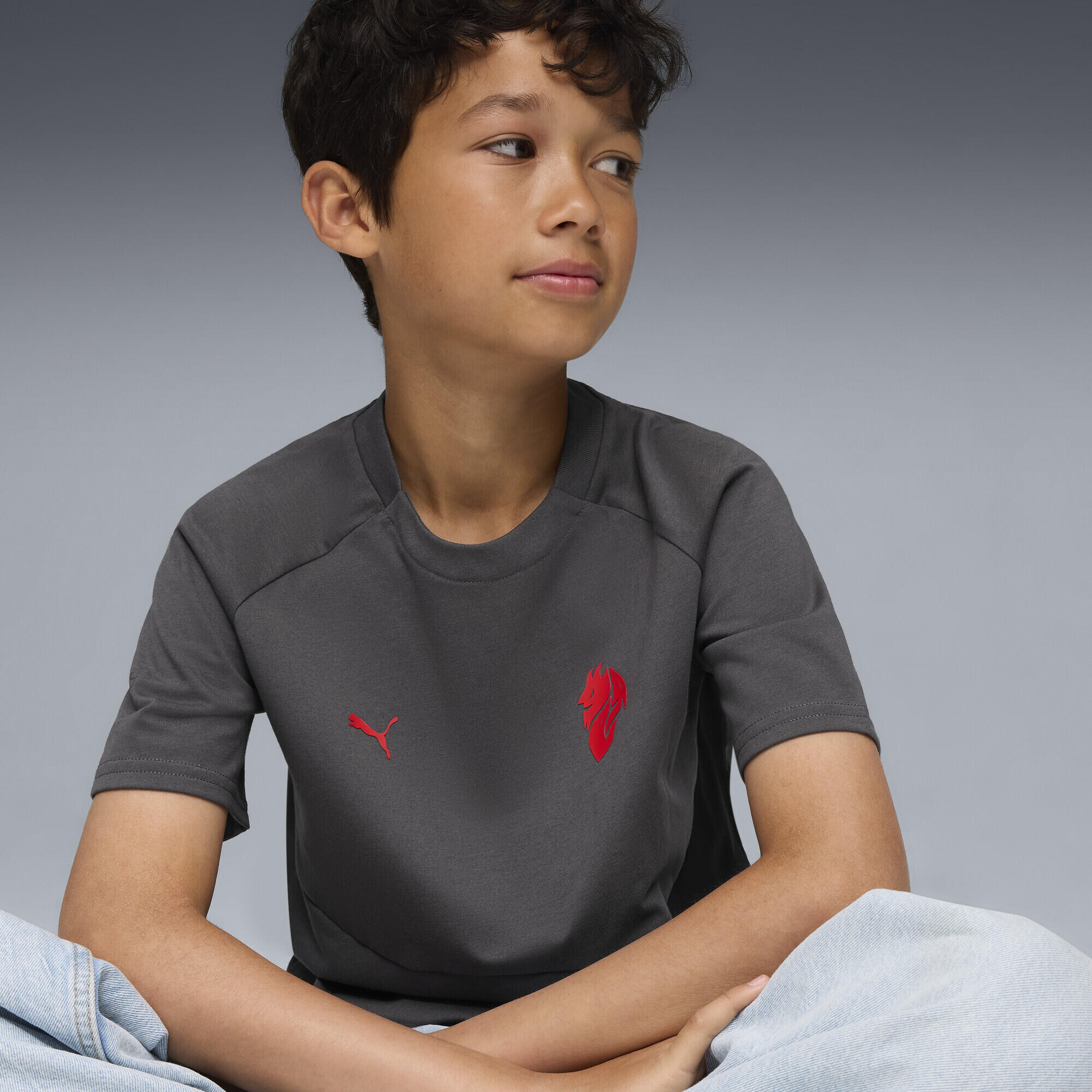 Camiseta con bolsillo AC Milan PUMATECH Niño PUMA 3/7