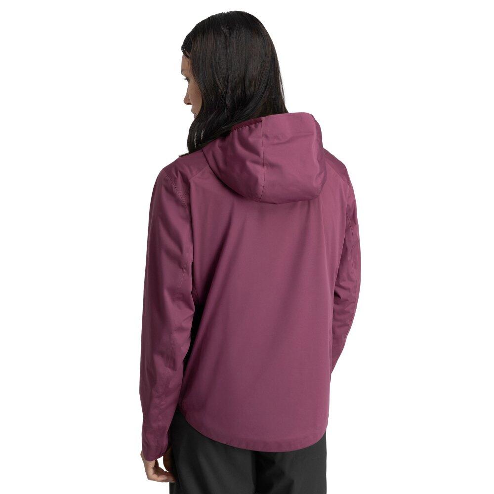 Casaco de caminhada impermeável para mulher Velora Purple Roxo 2/7