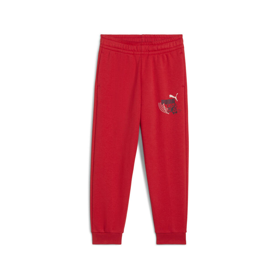 Dziecięce spodnie dresowe Little Runners PUMA For All Time Red thumbnail