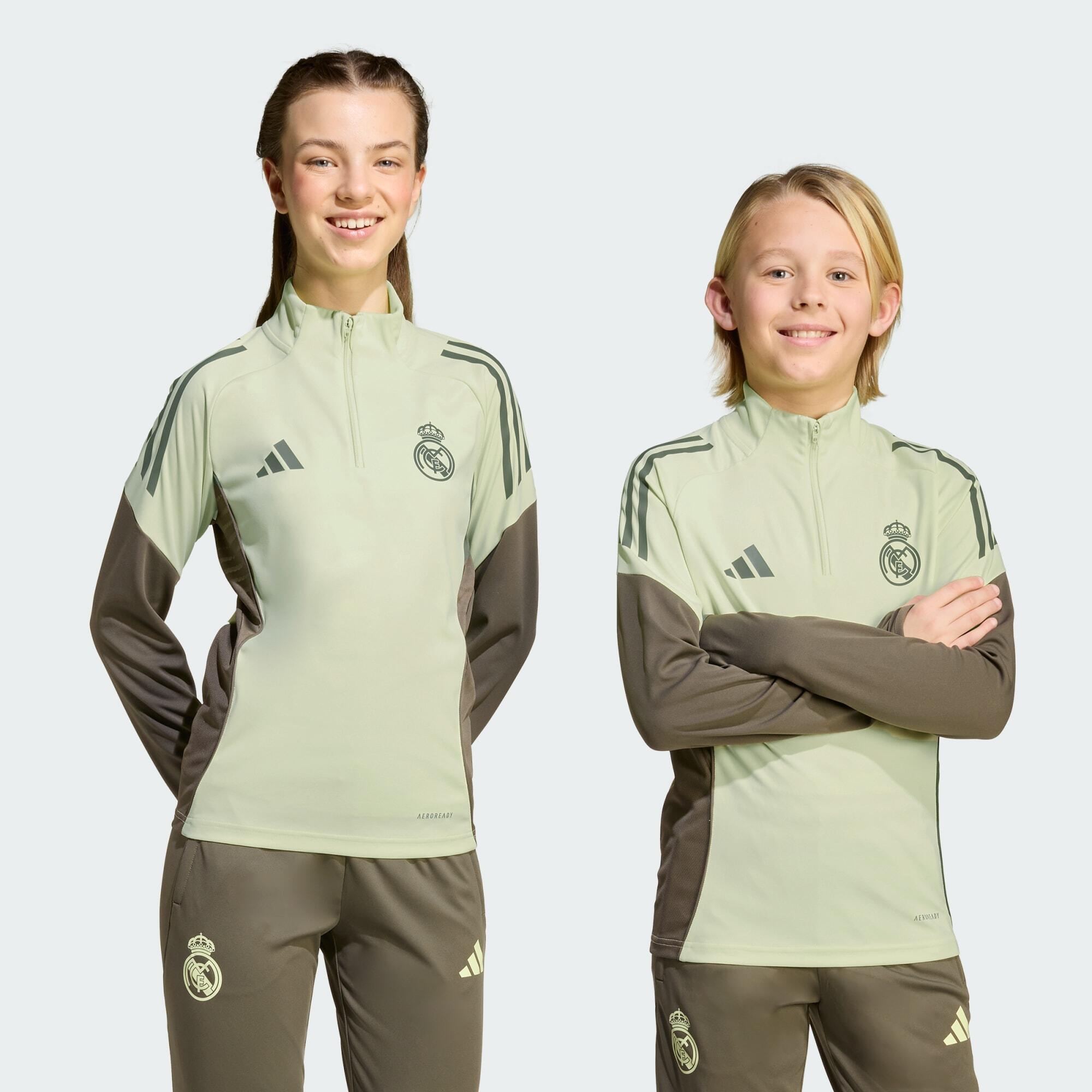 Adidas - Haut D'Entraînement Real Madrid Tiro 25 Competition Enfants - Survêtement - Vert -  8 À 10 Ans - Decathlon