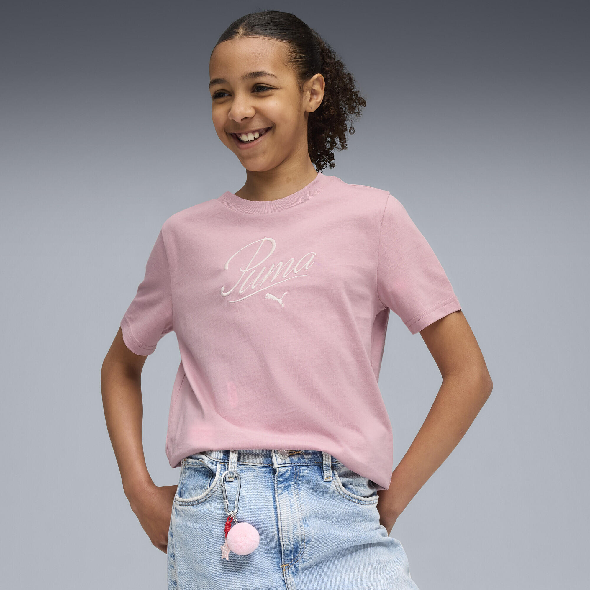 T-shirt Puma modelo 685805-65 para garotas 2/11