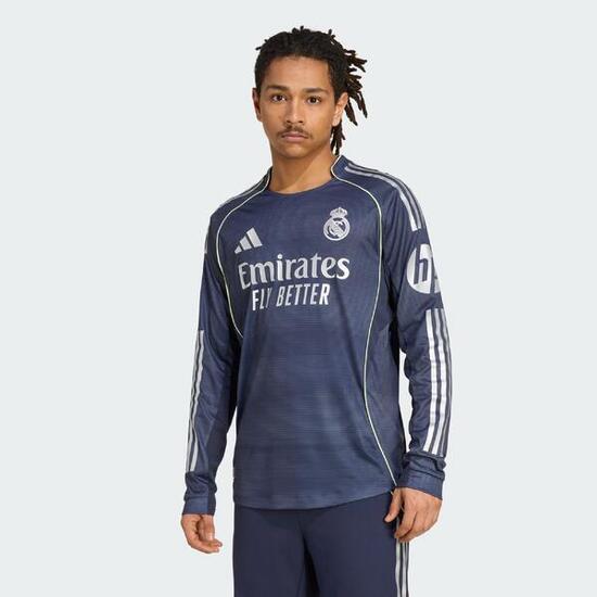Camiseta de manga larga segunda equipación Real Madrid Authentic 25/26