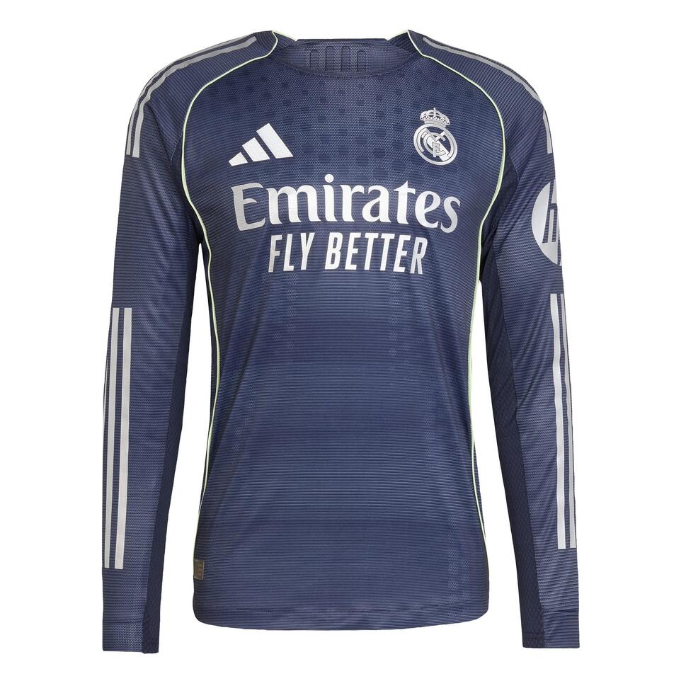 Koszulka Real Madrid 25/26 Long Sleeve Away Authentic