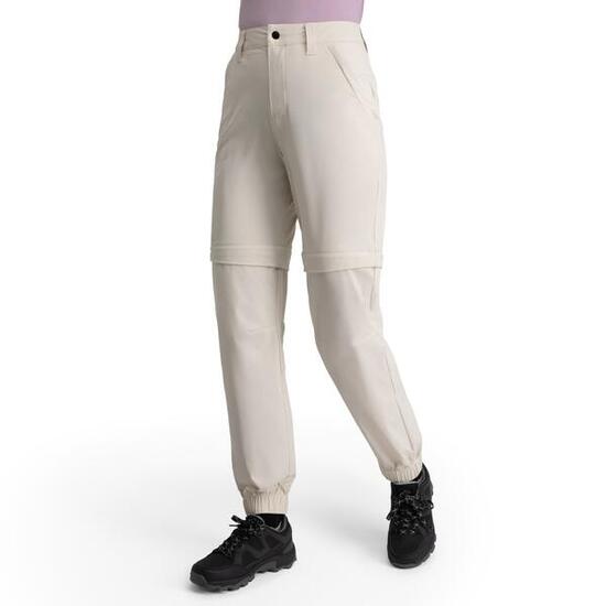 Pantaloni convertibili da escursionismo da donna Mistral Sand Beige