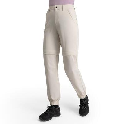 Damen Wandern wanderhose zip-off Mistral Sand Beige