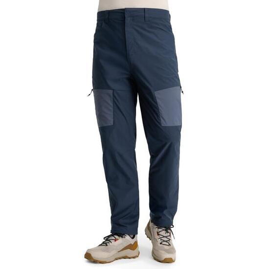 Pantalon randonnée léger homme Traverse Marine Bleu