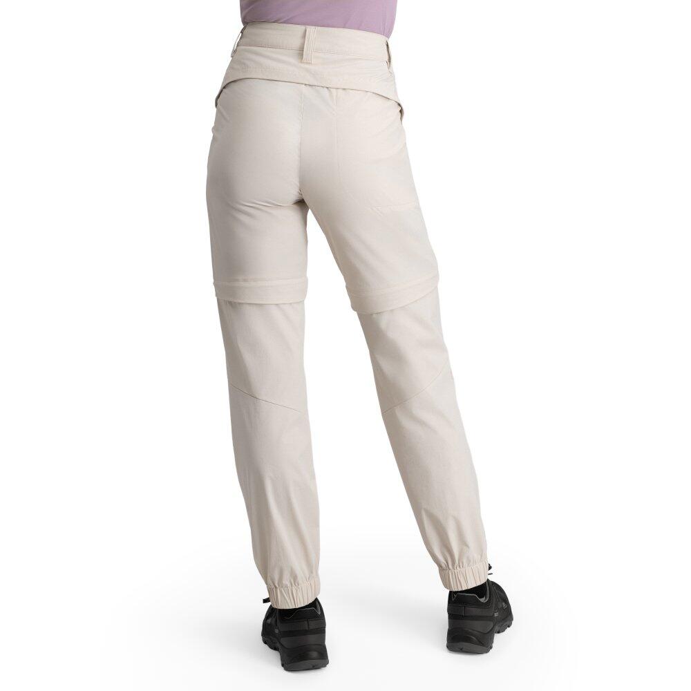 Pantalon modulable randonnée femme Mistral Sand Beige 2/7