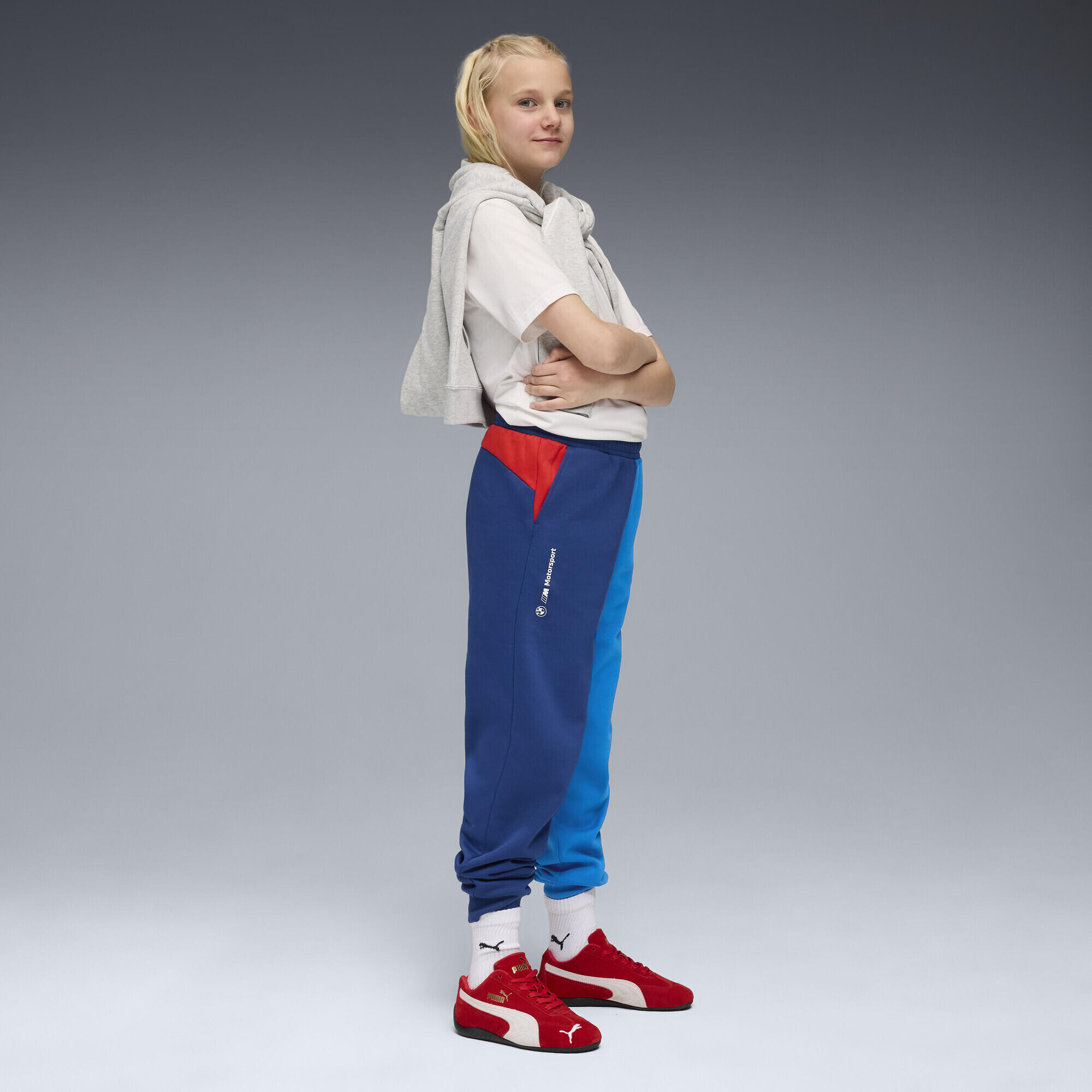 Pantaloni BMW M Motorsport Essentials per ragazzi PUMA 4/7