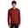 Pánské turistické triko s dlouhým rukávem Reserve Maroon Vínová