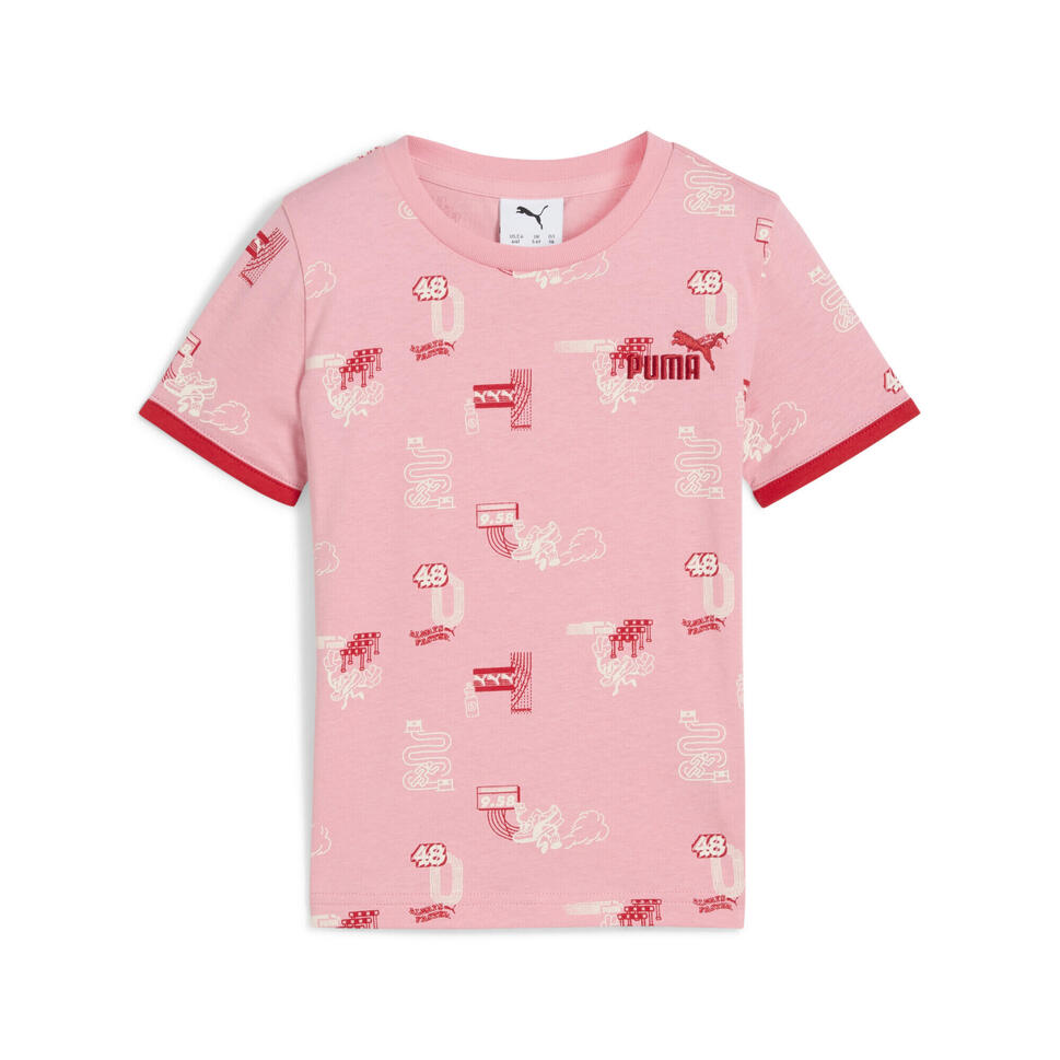 Dziecięca koszulka Little Runners PUMA Pinkscape Pink