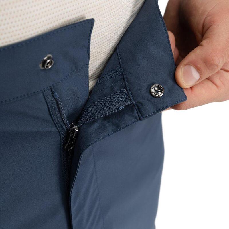Pantaloni de drumeție ușori pentru bărbați Traverse Marine Albastru