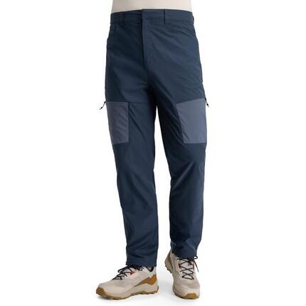 Pantalon randonnée léger homme Traverse Marine Bleu