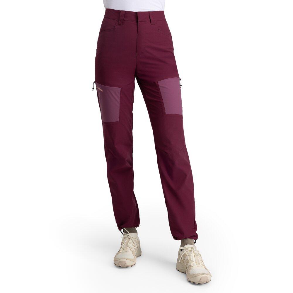 SIROKO Pantalón largo montaña ligero mujer senderismo Vortex Purple Morado