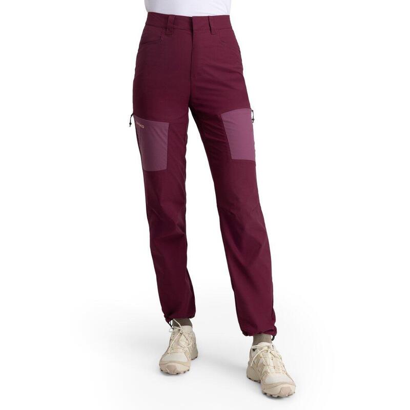 Damskie lekkie spodnie trekkingowe Siroko Vortex Purple
