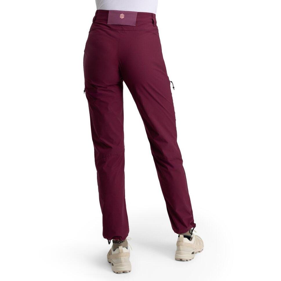 Damskie lekkie spodnie trekkingowe Siroko Vortex Purple