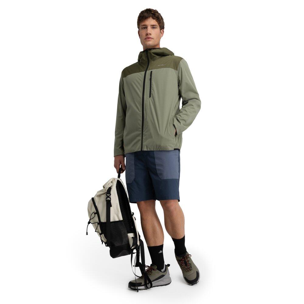 Veste randonnée imperméable ultralégère homme Ventra Green Vert 3/6