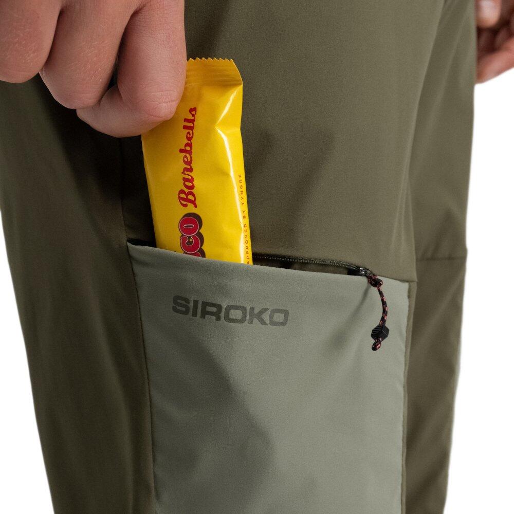Pantaloni leggeri per l’escursionismo da uomo Traverse Green Verde 4/7
