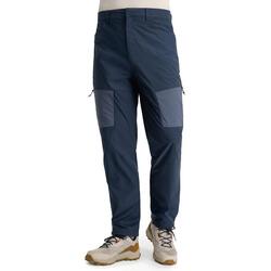 Pantalon randonnée léger homme Traverse Marine Bleu