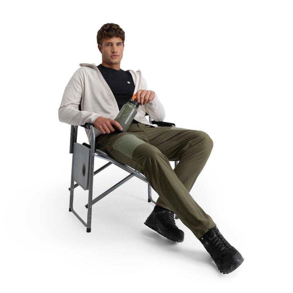 Pantaloni leggeri per l’escursionismo da uomo Traverse Green Verde 3/7