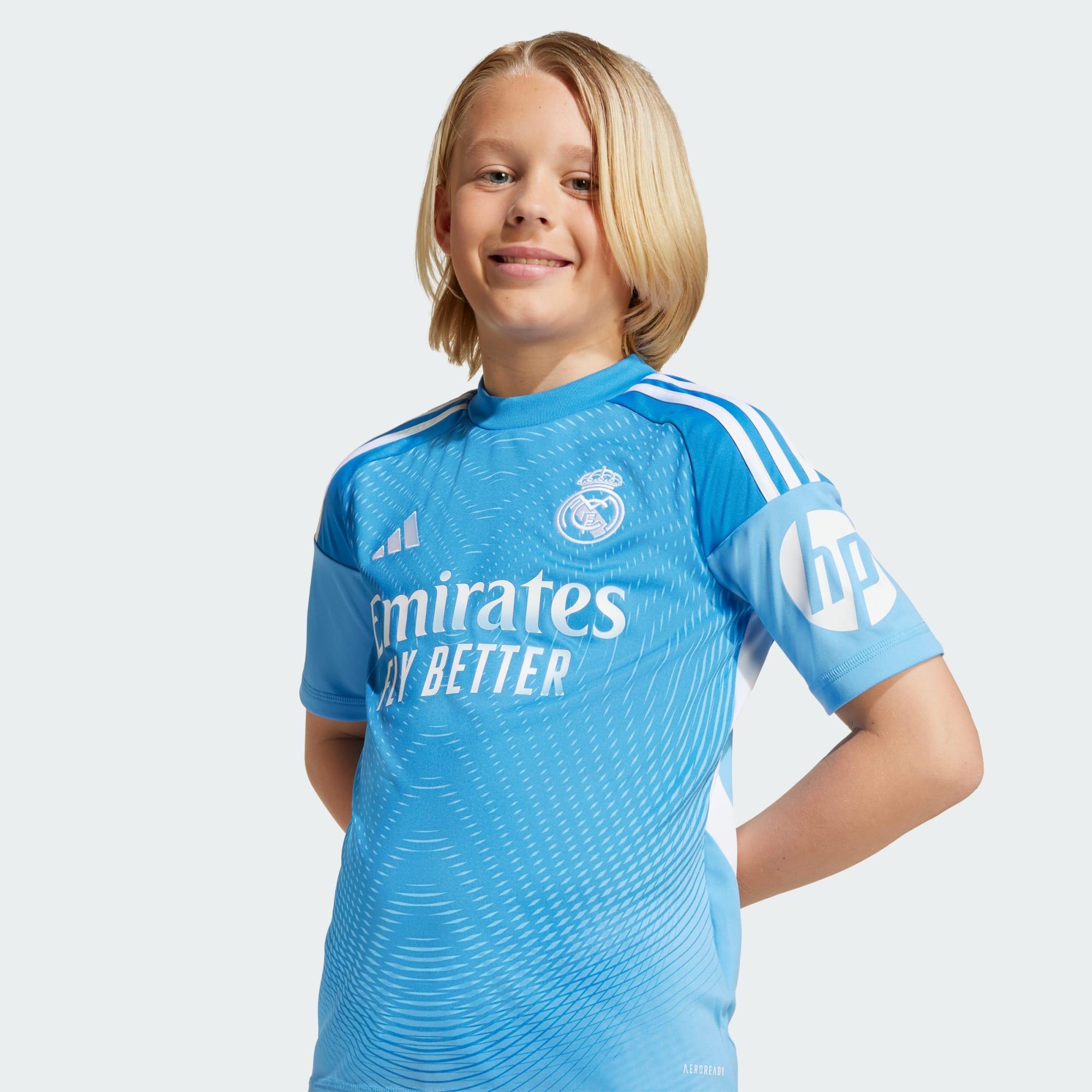 Real Madrid 25/26 Thuis Keeperstenue Jeugd 4/6