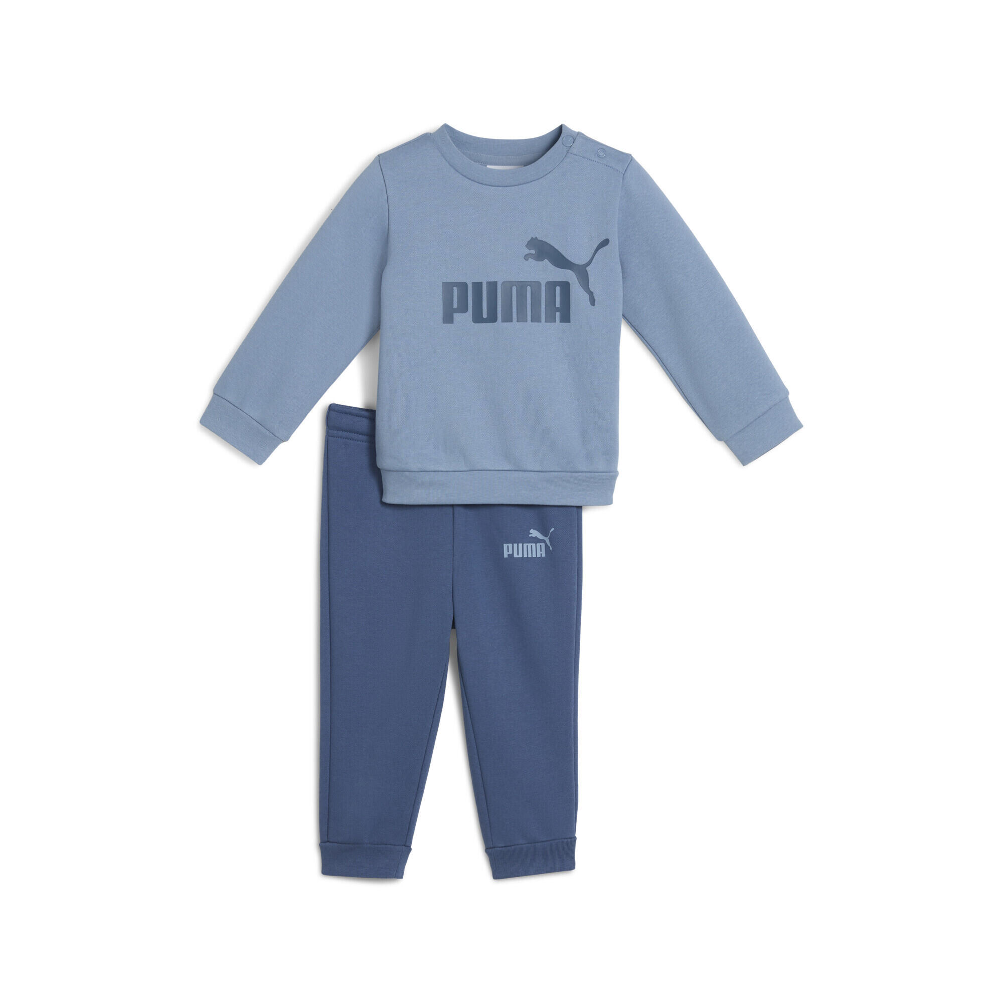 PUMA Essentials Minicats Crew Jogginganzug Kinder PUMA Cool Blue