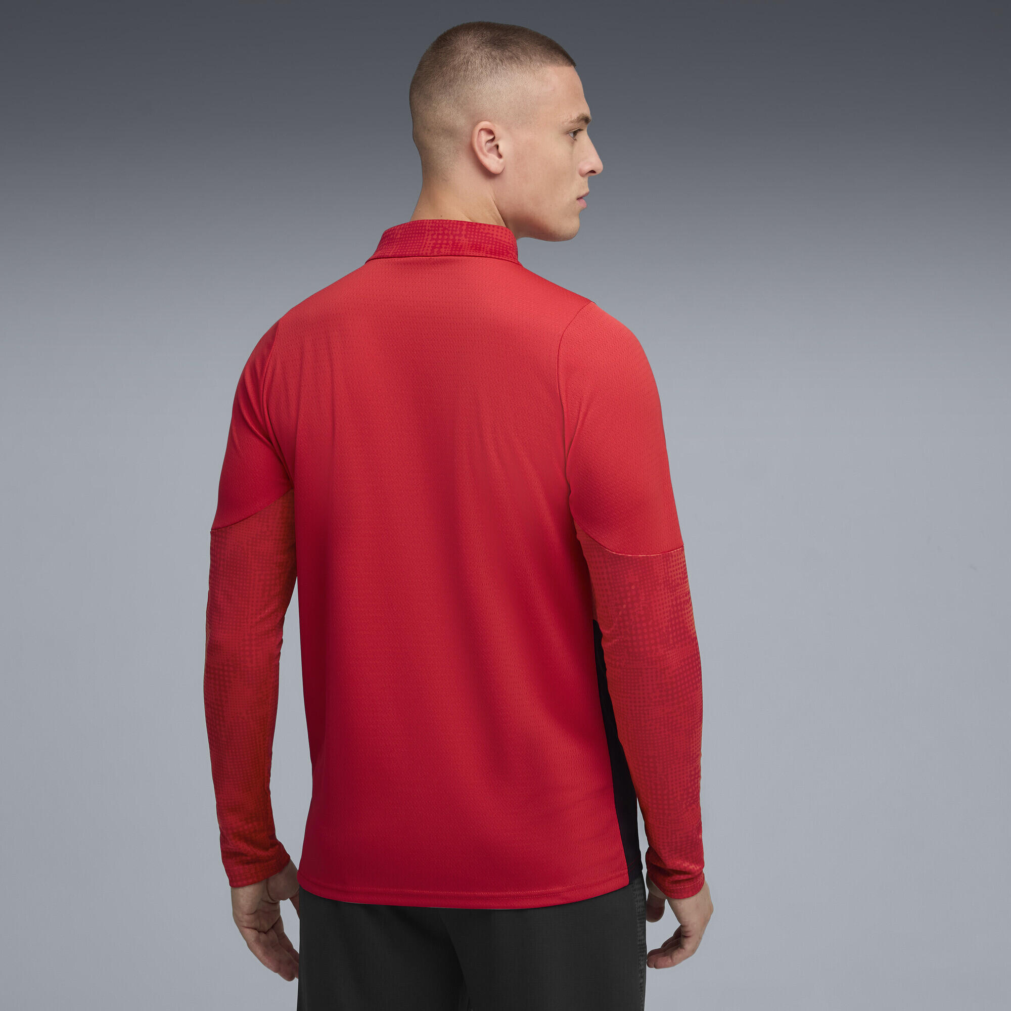 Maglia da allenamento con zip corta AC Milan 25/26 da uomo PUMA 3/7