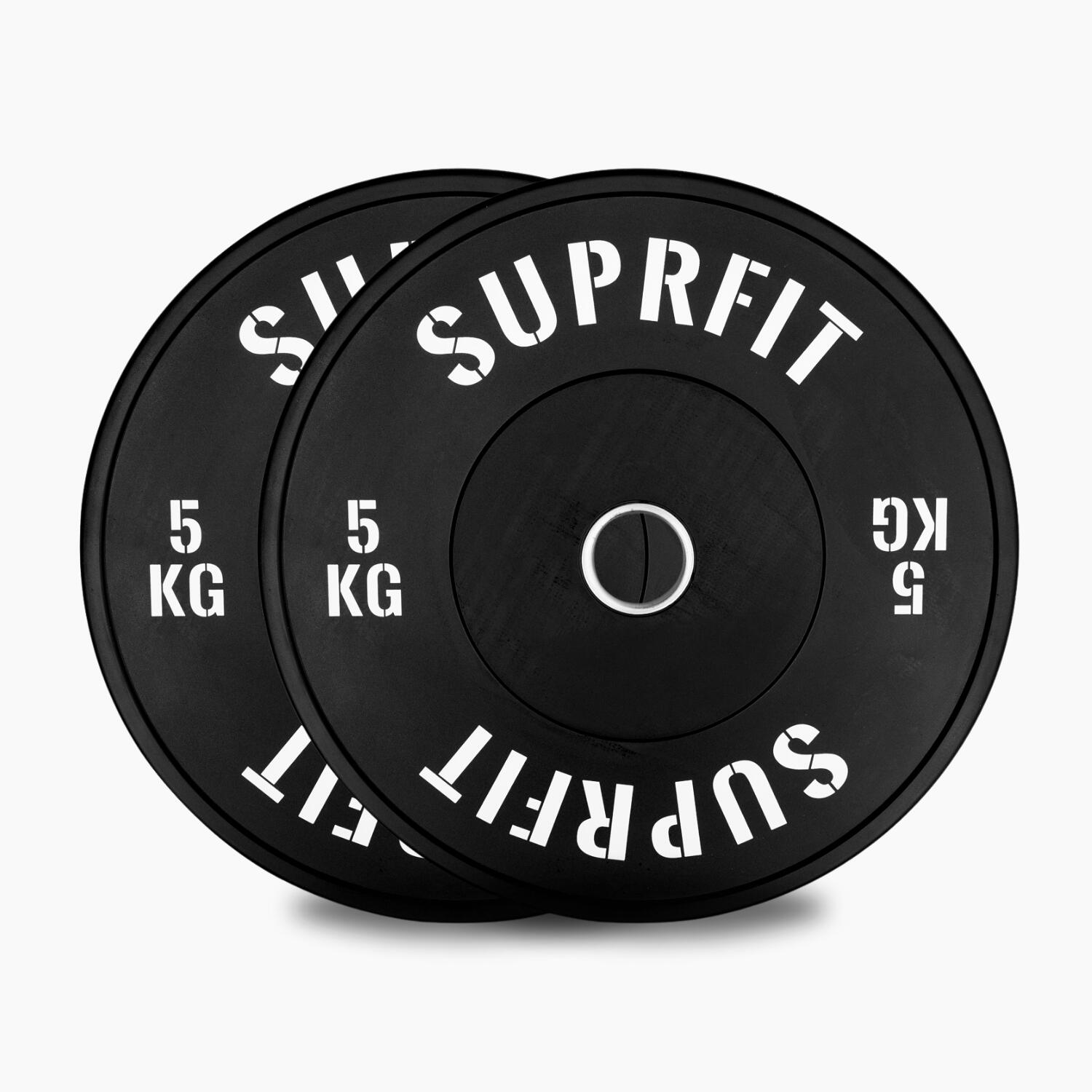 Suprfit Econ White Logo Weightlifting Set - Warrior Elite Bar Chrome 7/7