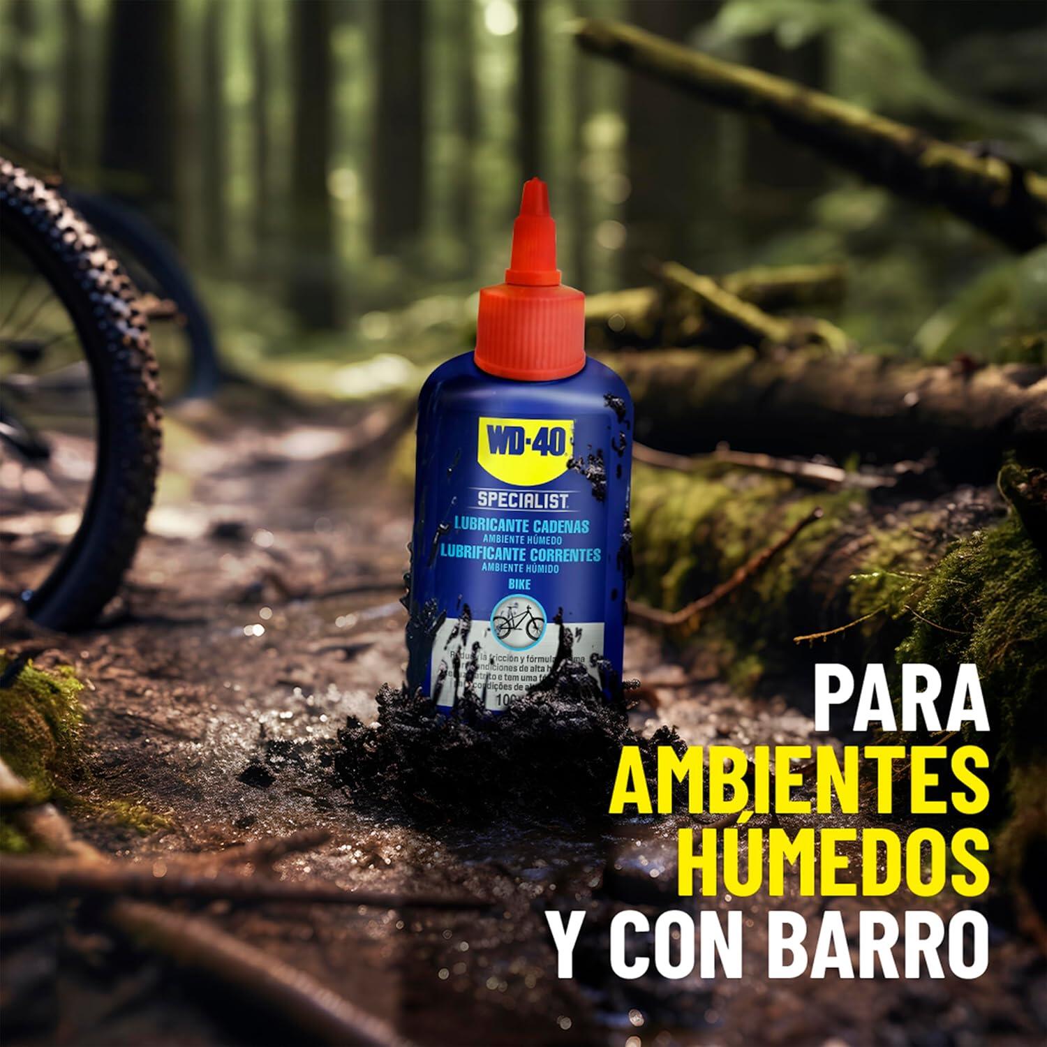 Kit de Mantenimiento de Cadenas para Bicicleta en Condiciones Húmedas 5/5