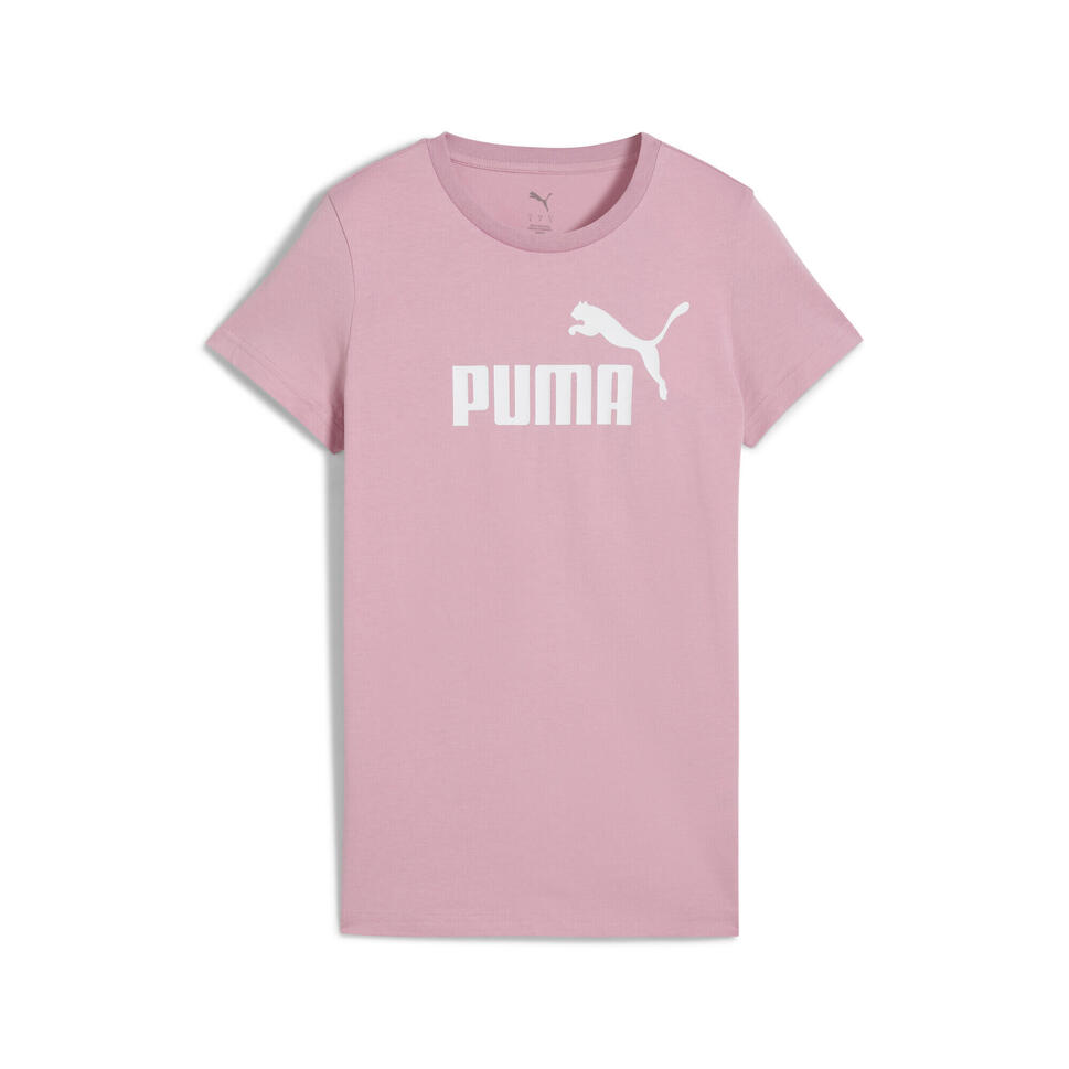 Damska koszulka z logo ESS No. 1 PUMA Pink Fruit