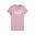 Tricou fitness femei croială lejeră Ess No. 1 Logo, roz PUMA Poised Pink