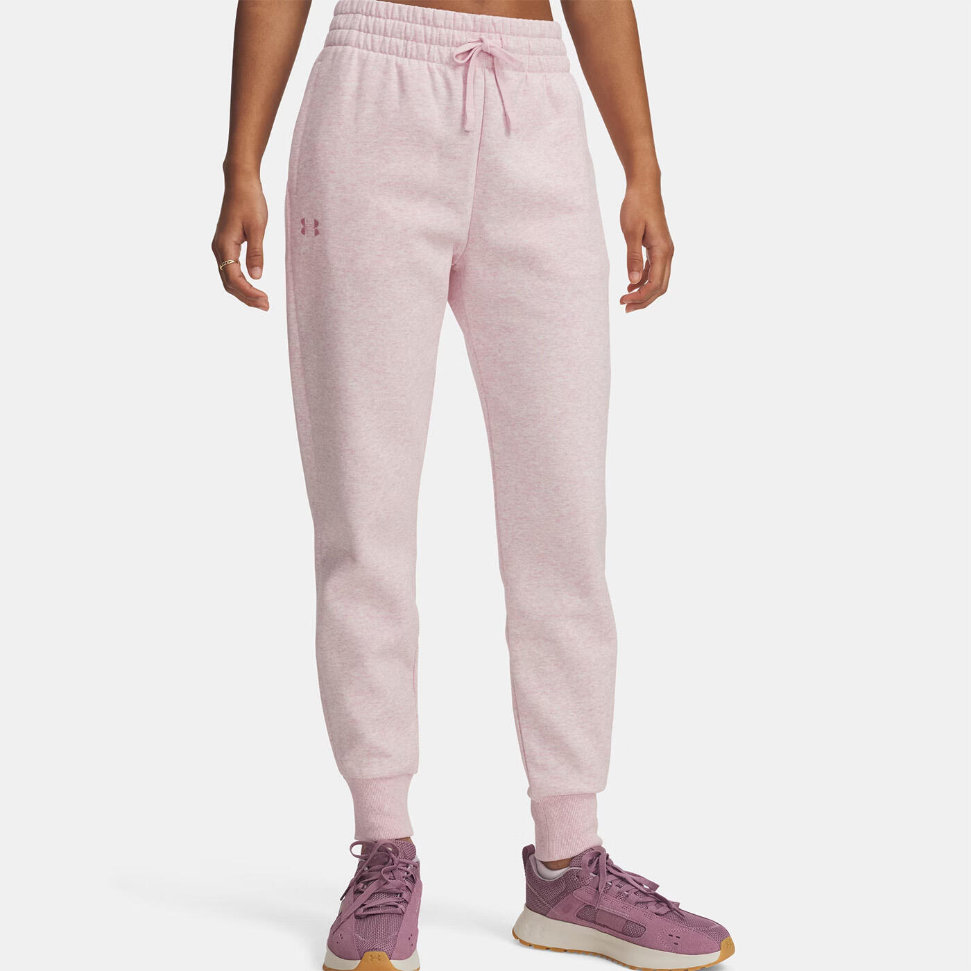 Under Armour - Pantalon De Jogging Ua Rival Fleece Pour Femme Under Armour Rose Pâle - Pantalons - Rose - Decathlon