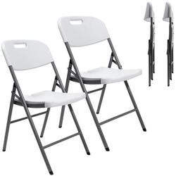 Lot de 2 Chaises pliantes de camping Masi - résistante aux intempéries - légère