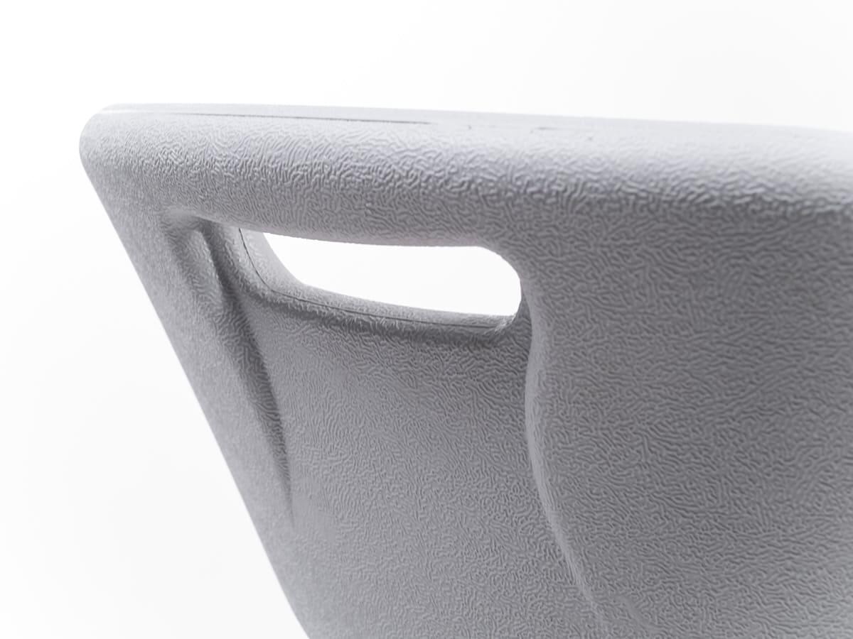 Sedia pieghevole Masi - Set da 2 in bianco - Altezza seduta 45 cm - Leggera 5/7