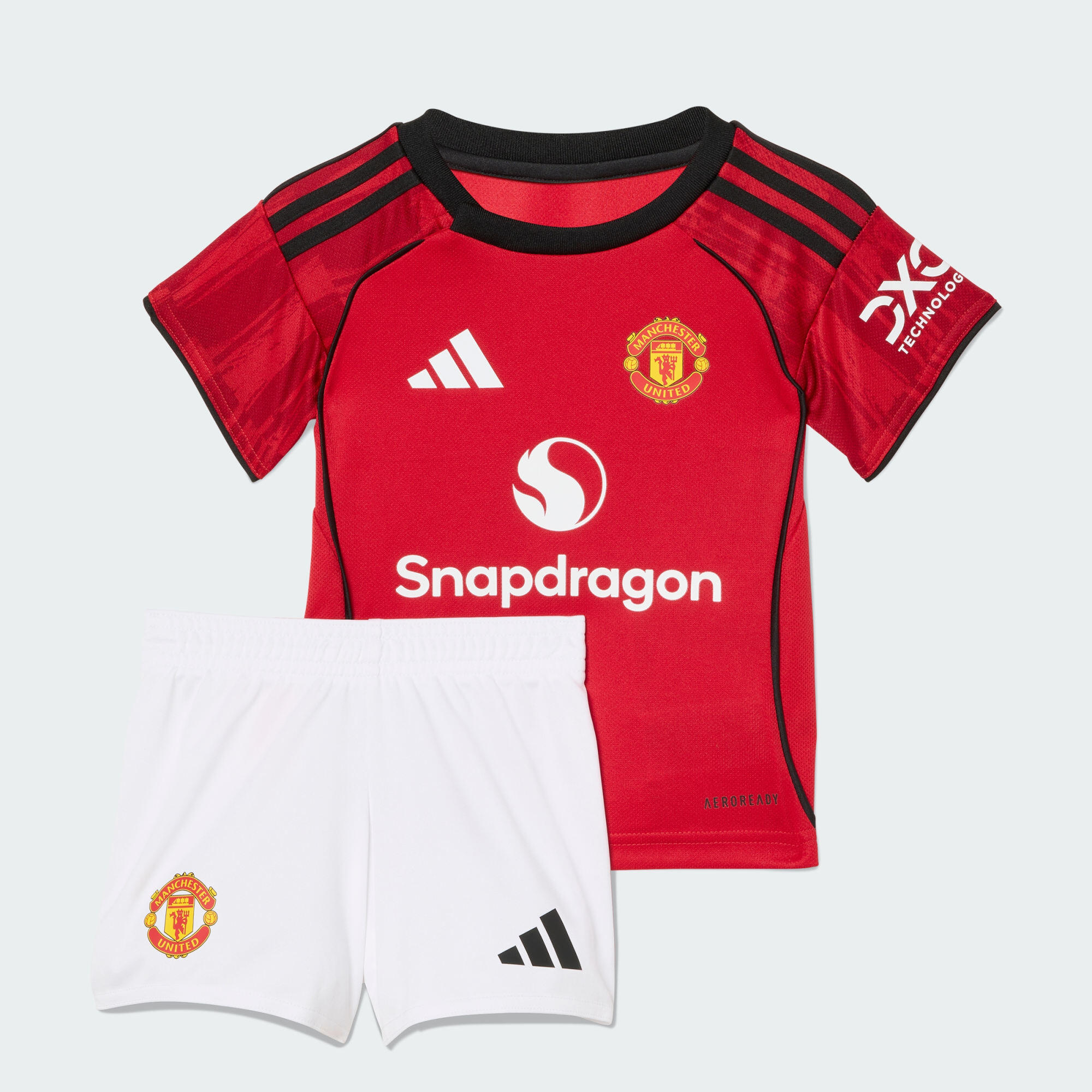 Domácí souprava Manchester United 25/26 pro nejmenší děti 4/5