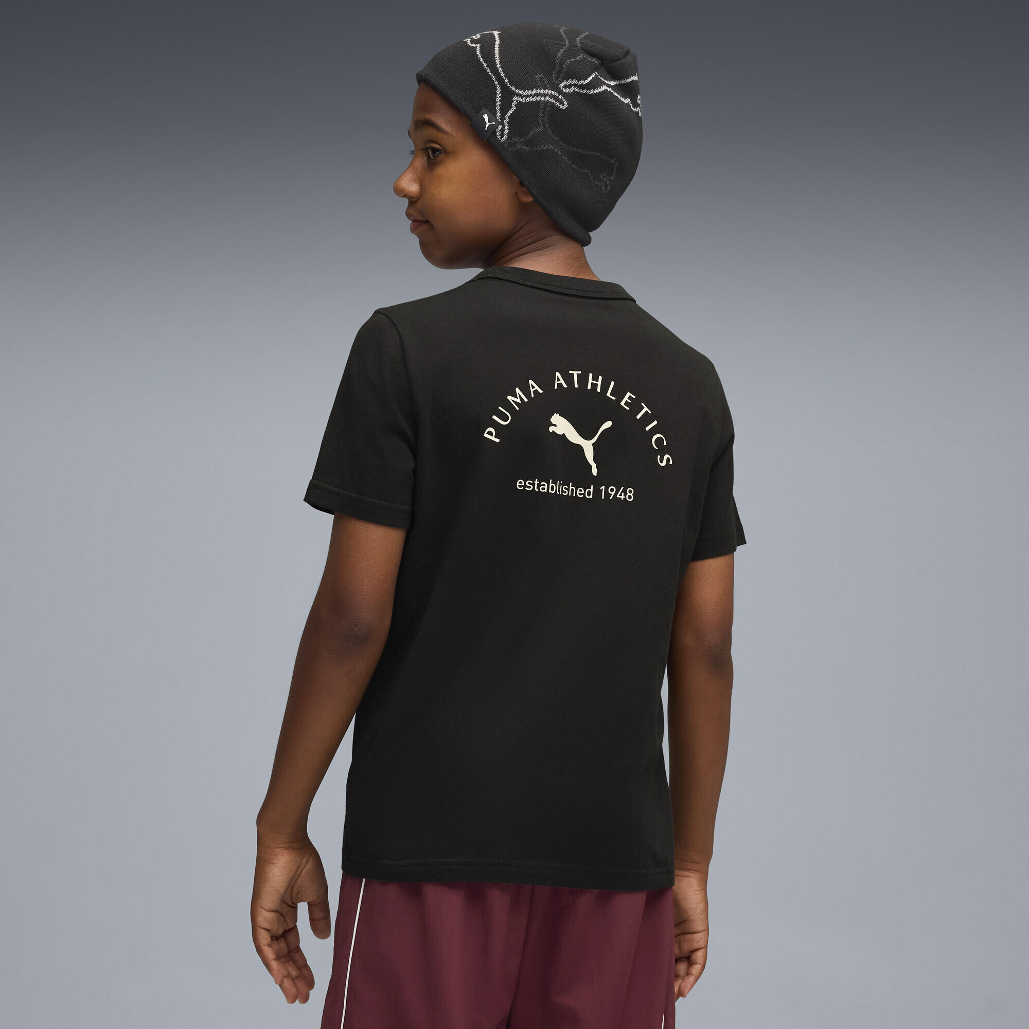 T-shirt fitness infantil manga curta gráfico Class Graphic PUMA 3/7